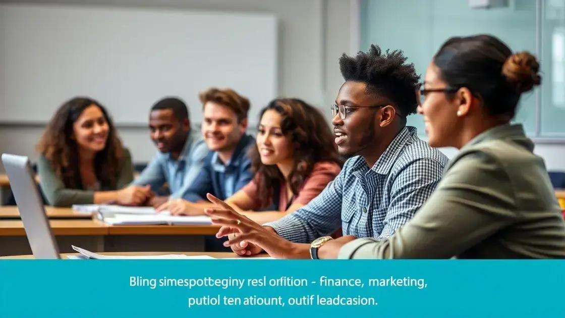 Key topics covered in condensed MBA programs