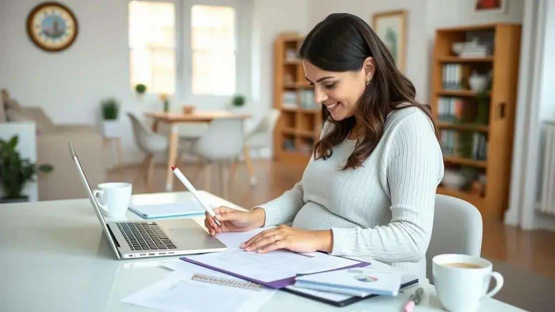 Applying for maternity benefits